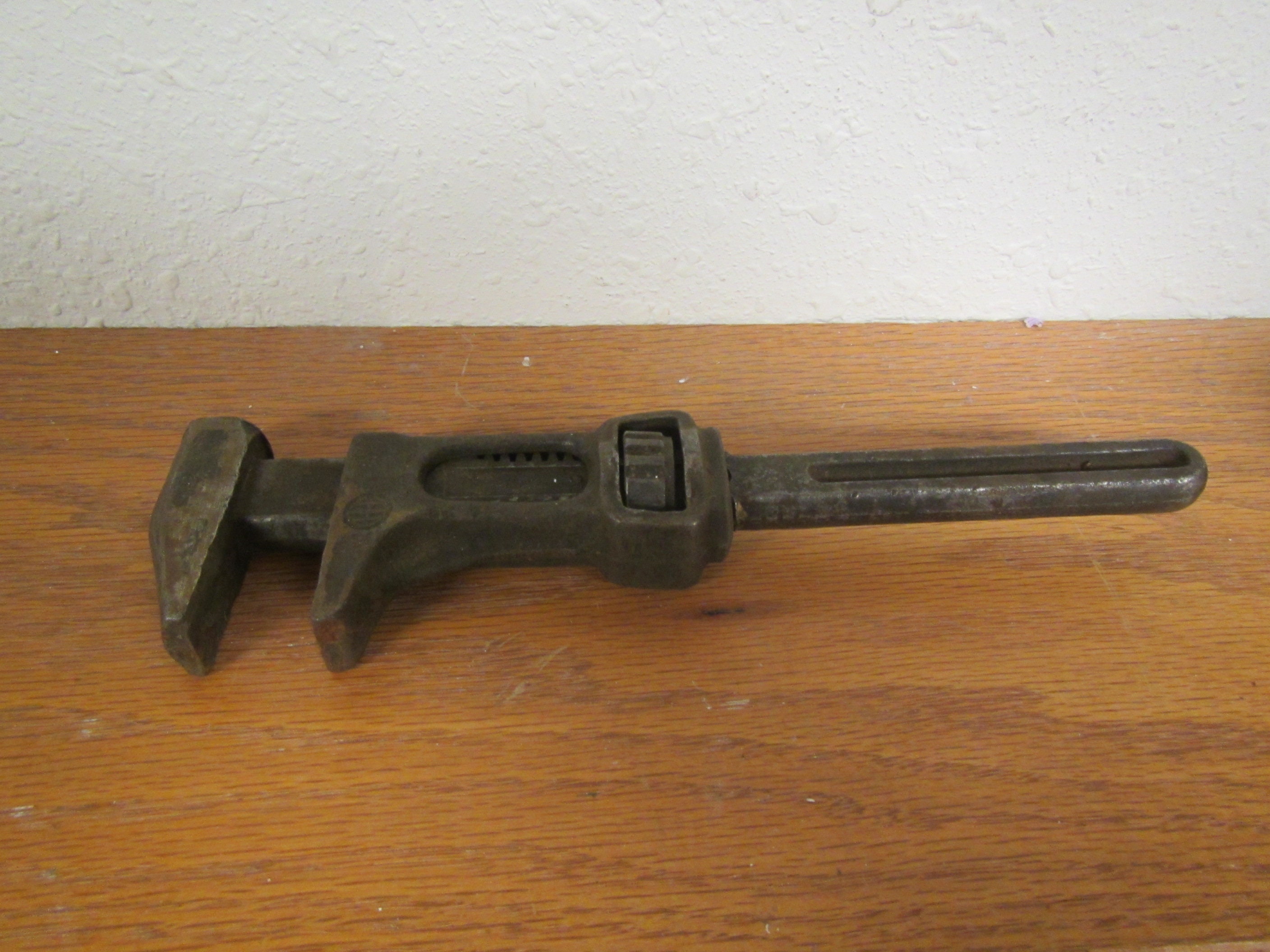 An old monkey wrench (late 1800's), This is an old monkey w…