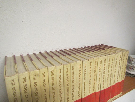 The book of knowledge　全20巻　セット　1964年出版 1964 BOOK of KNOWLEDGE Encyclopedia 20 Volume Set A Thru Z