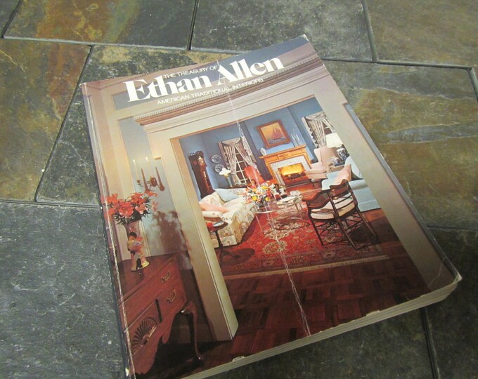 Vintage 1976 Ethan Allen Furniture Catalog, Treasury of Ethan Allen