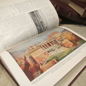 1953 Grolier Encyclopedia 10 Volume Complete Set, Grolier Society ...