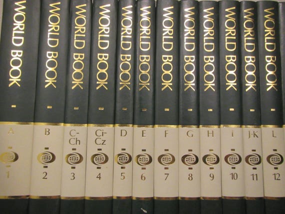 1992 WORLDBOOK Encyclopedia 75th Anniversary, Complete 22