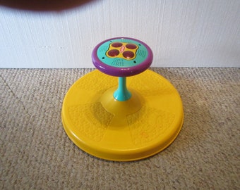 vintage 1973 TONKA PLAYSKOOL  Sit n Spin * Musical childs toy  lights up, ride on toy ** FREE Shipping**