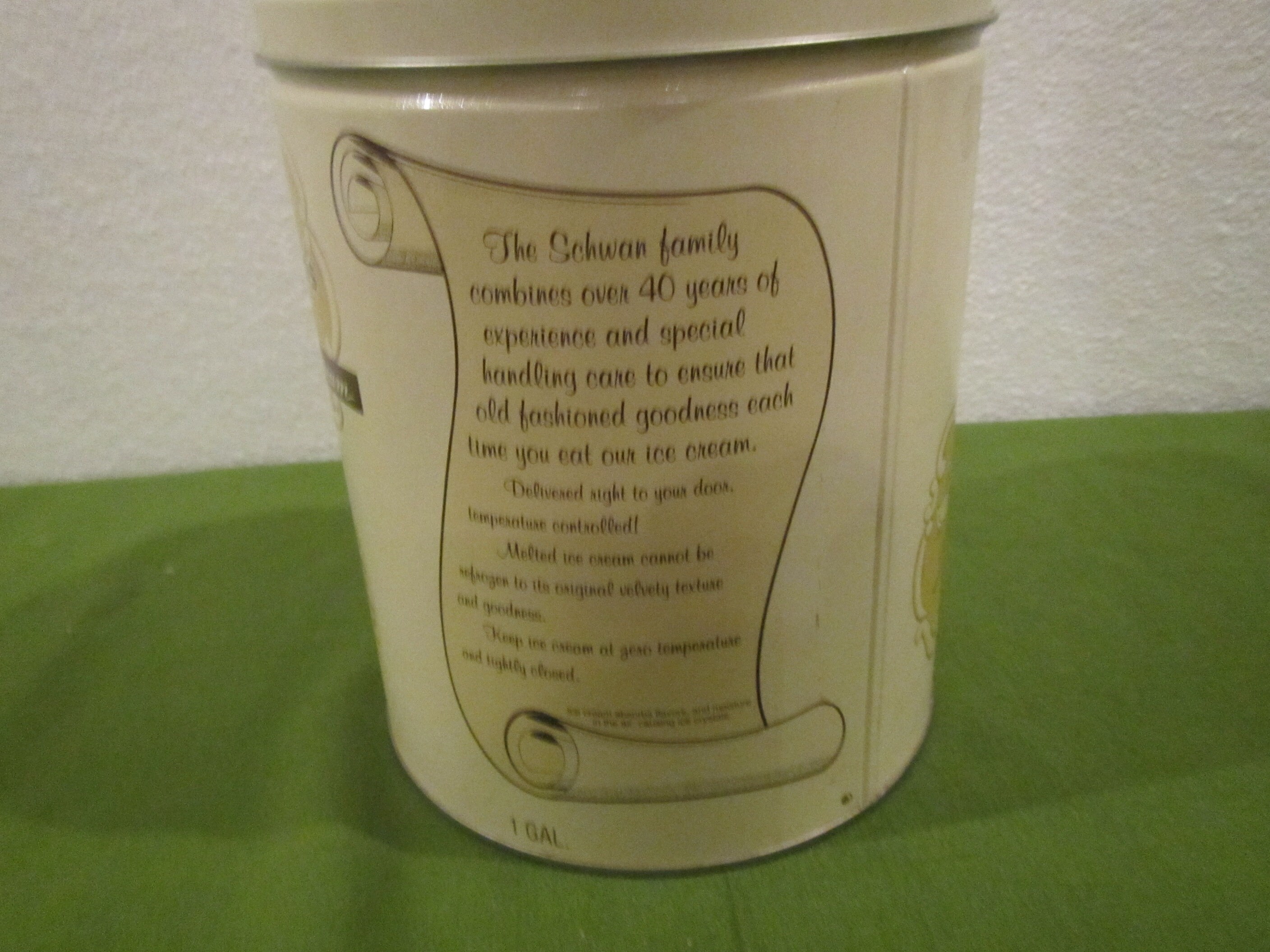 Schwans Ice Cream 1 Gallon Tin Container Schwan's Etsy Ireland