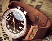Mens Watch Leather (WGL0101-BLACK)