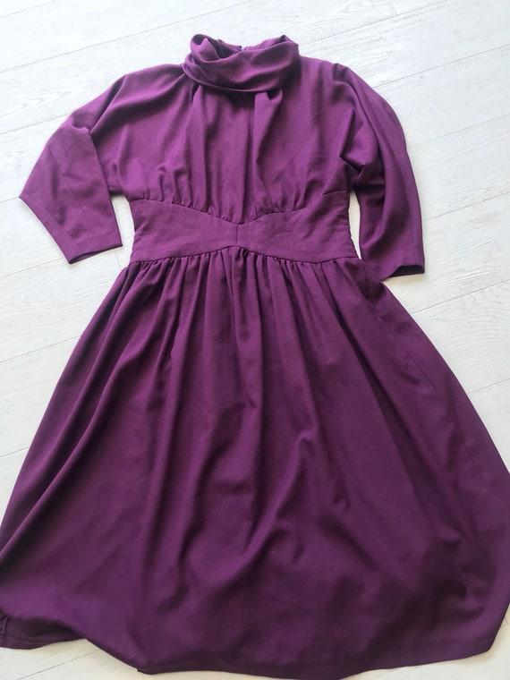 purple rain dress
