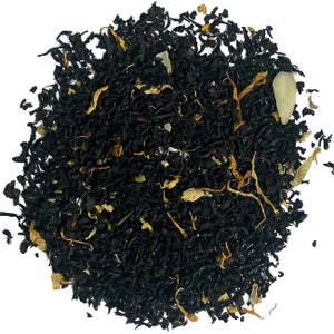 Snowflake Black Tea, Snowflake Loose Tea, Gourmet Loose Tea, Flavored Tea