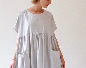 grey smock