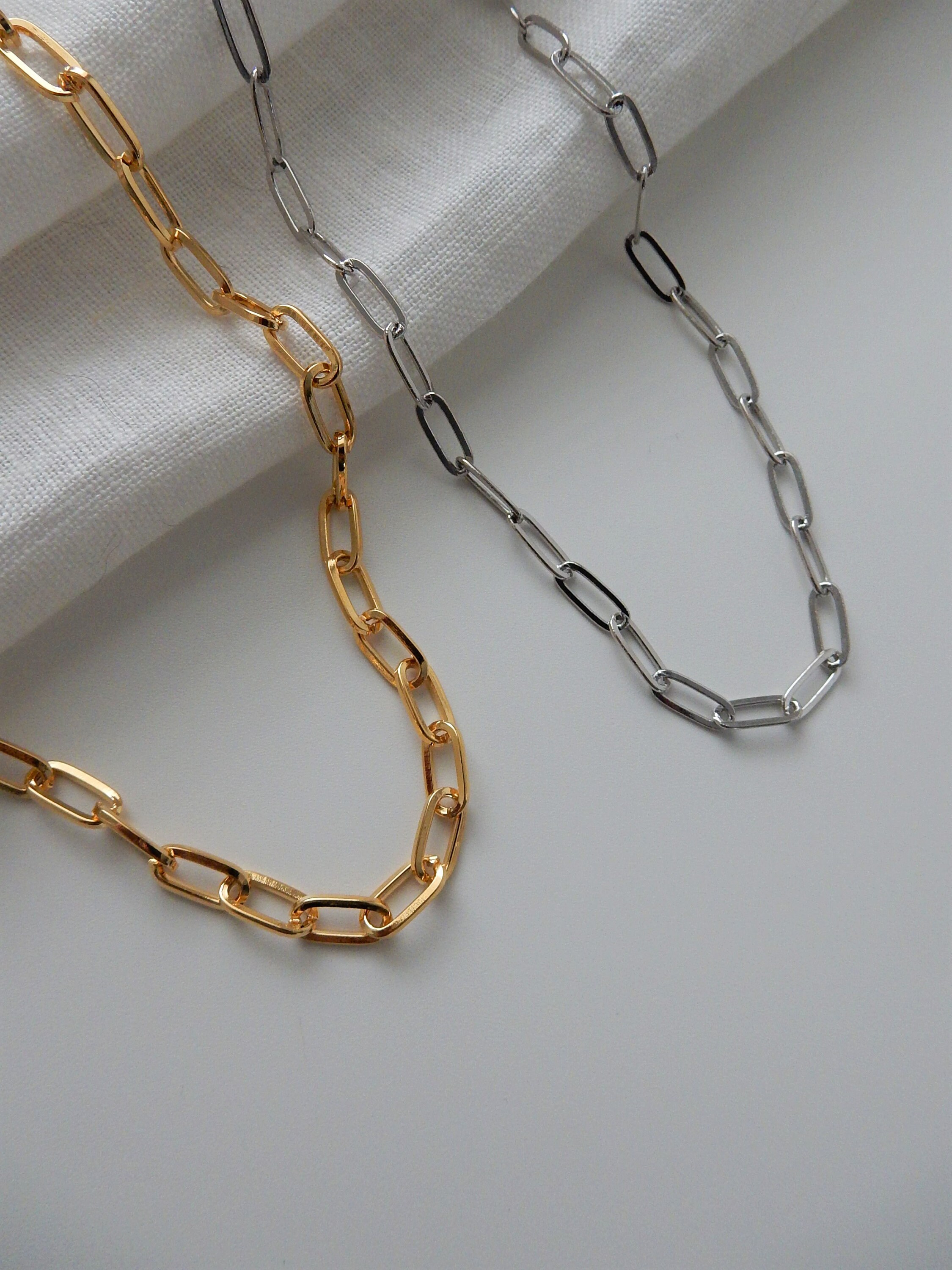 Gold Chain Choker for Women,18k Gold Chain Necklace Women, Chunky Choker,  Basic Gold Chain,everyday Use Jewel 
