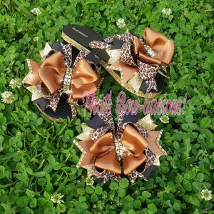 Leopard bow cheap sliders