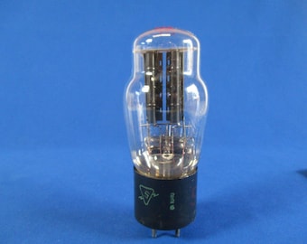 Tubo de vacío Sylvania 5Y3G, placa negra, TV-7, probado, falta el pasador guía