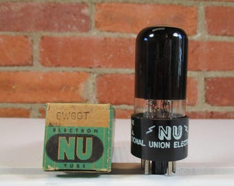National 6W6GT Vacuum Tube Sub  6DG6GT TV-7 Tested NOS