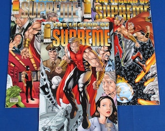 Image Comics The Legend of Supreme #1-3 Complete Series Set NM