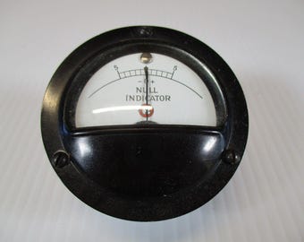 Vintage Marion Instruments Nullindikator Panelmätare 5-5