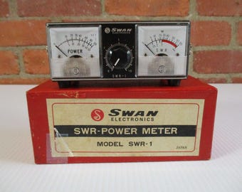 Medidor de ROE de potencia Swan Electronics Modelo SWR-1 Nuevo en caja