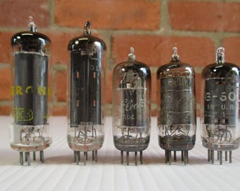 SYLVANIA GB-5931/GB-5931PV 真空管 Sylvania JAN 5931 Vacuum Tube - Black Plates - Brown Base