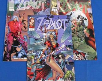 Zealot Image #1-3 Complete Series Set NM 1995