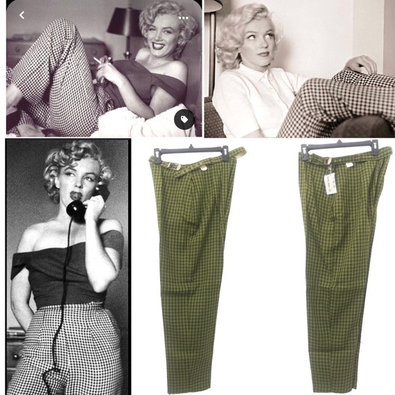 Vintage 2024 cigarette trousers