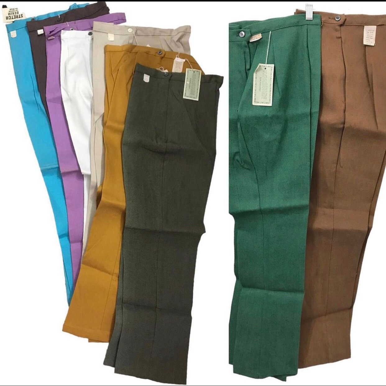 1950s Side Zip Pants - Etsy 1950s Side Zip Pants - Etsy