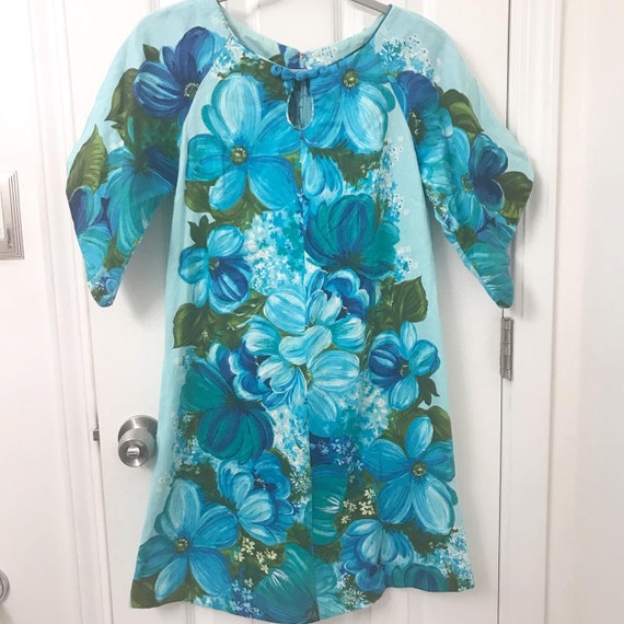 Hawaiian Togs Tiki 70s barkcloth pake muu bell sle