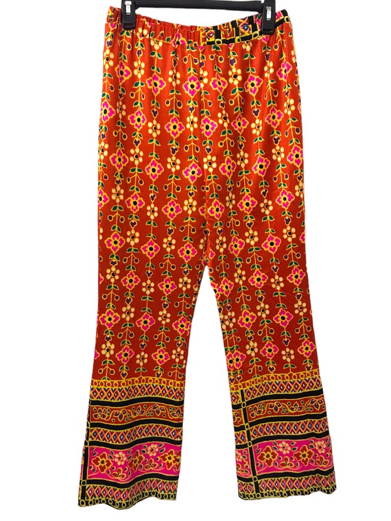 DEADSTOCK Vintage 1960’s 1970’s Psychedelic Pant … - image 2