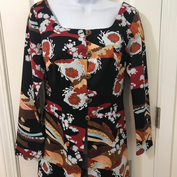 Novelty Japanese Floral Hawaiian shirt Tiki Aloha