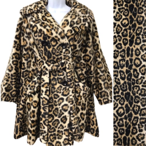 Leopard Fur Coat - Etsy