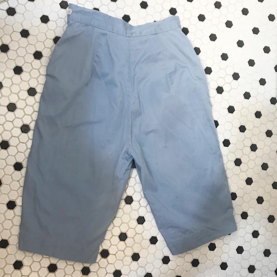 1950s 50s high waist chino White Stag capris Bermu