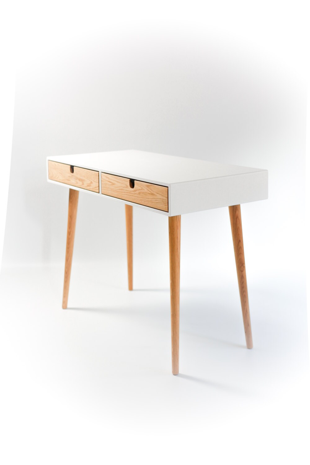 Bureau En Chêne Laqué
