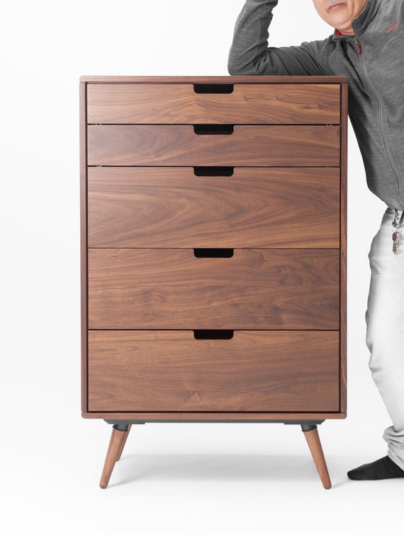 Minimalist Chest of Drawers, Handmade Furniture, Mid Century