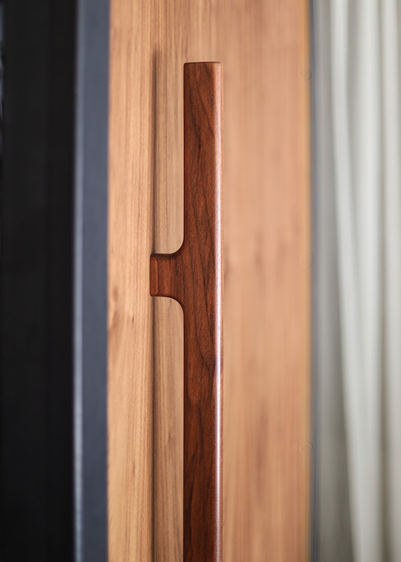 Wooden Door Handle 01 image 6