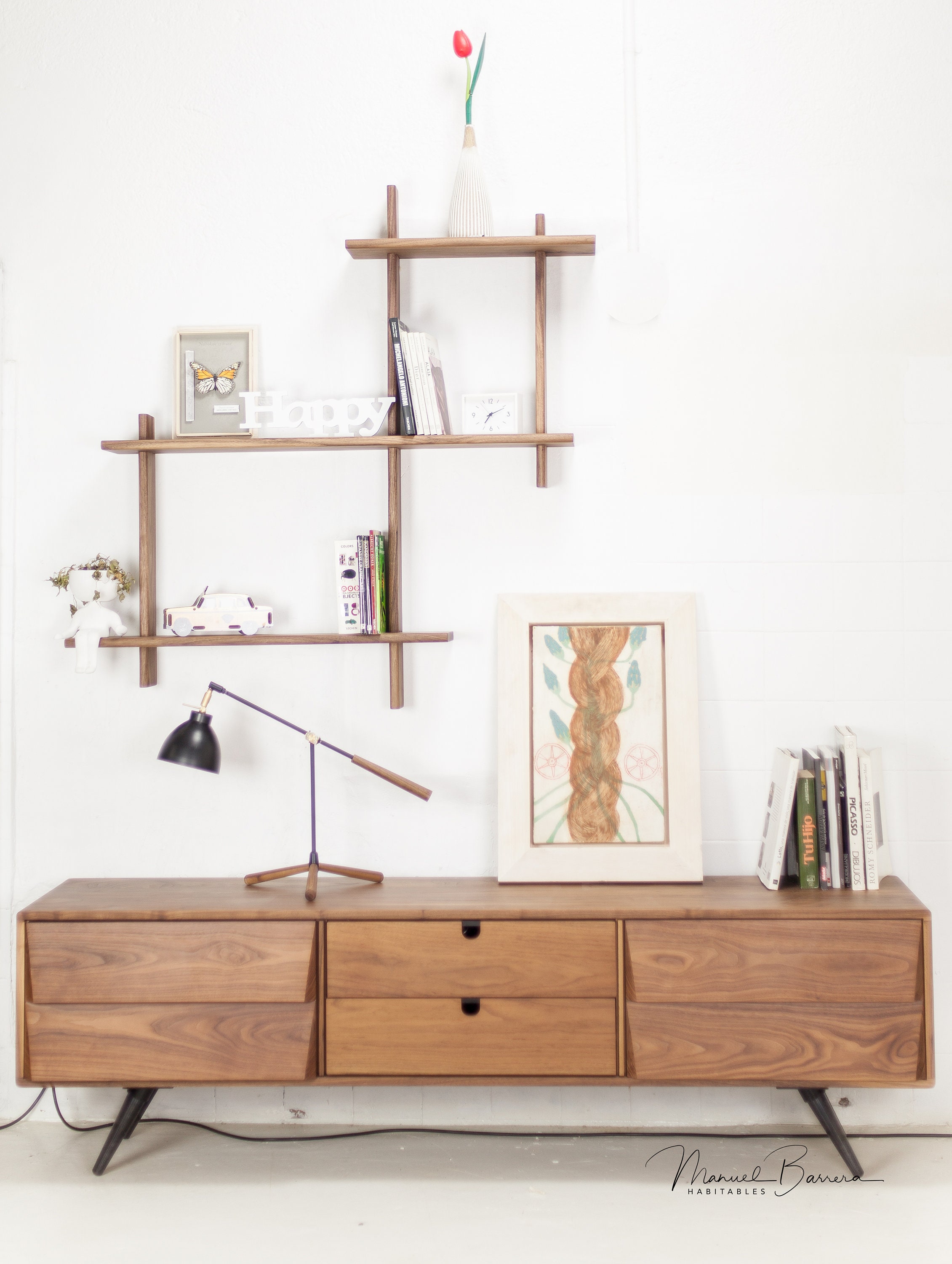 DIY floating shelves – The Modern Colonial