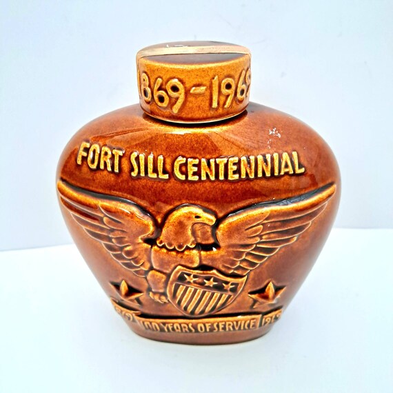 1969 Fort Sill, Oklahoma Centennial 1869-1969, J.W. Dant Distillery Whiskey  Decanter. Empty Bottle. Army Memorabilia. Great Collectible - Etsy
