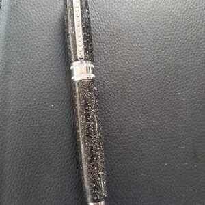 Holographic Glittery Princess Twist Pen Swarovski Crystals