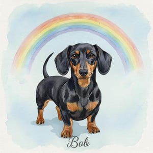 Custom pet portrait watercolor dog painting from photo, handmade personalized artwork gift for pet owners, unique wall decor, memorial pet illustration. Perfect dog lover gift, pet loss remembrance art, custom dog portrait from picture, realistic watercolor artwork for furry friend. Great for Etsy shoppers looking for Christmas gift ideas or Mother’s Day present for dog mom, dad, family or friends who love pets.