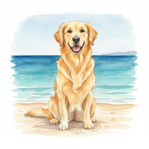 Custom pet portrait watercolor dog painting from photo, handmade personalized artwork gift for pet owners, unique wall decor, memorial pet illustration. Perfect dog lover gift, pet loss remembrance art, custom dog portrait from picture, realistic watercolor artwork for furry friend. Great for Etsy shoppers looking for Christmas gift ideas or Mother’s Day present for dog mom, dad, family or friends who love pets.