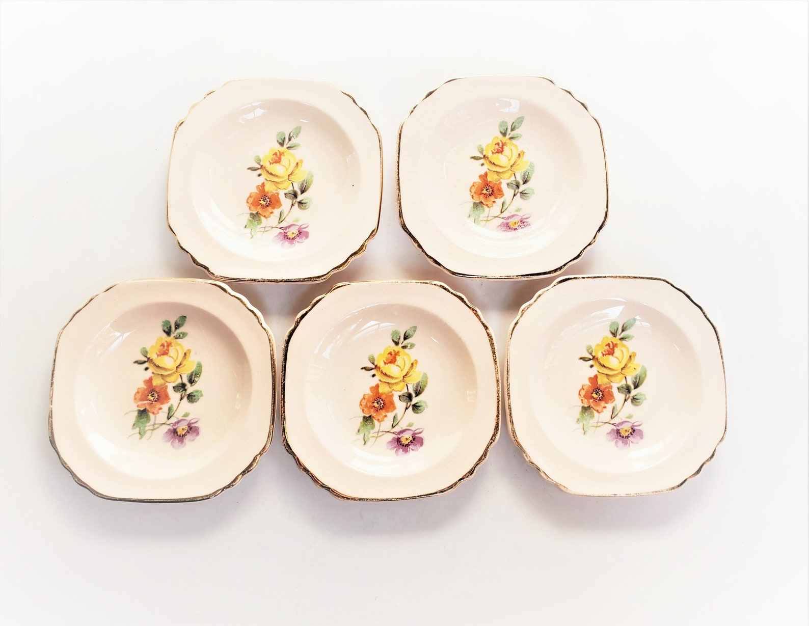 Vintage Butter Pat Butter Pats Butter Pat Dishes Butter Etsy
