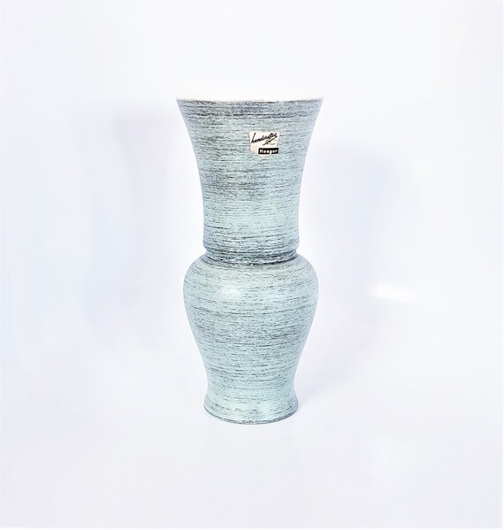 Vintage Haeger Pottery Vase Mid Century Vase Pastel Vase Etsy