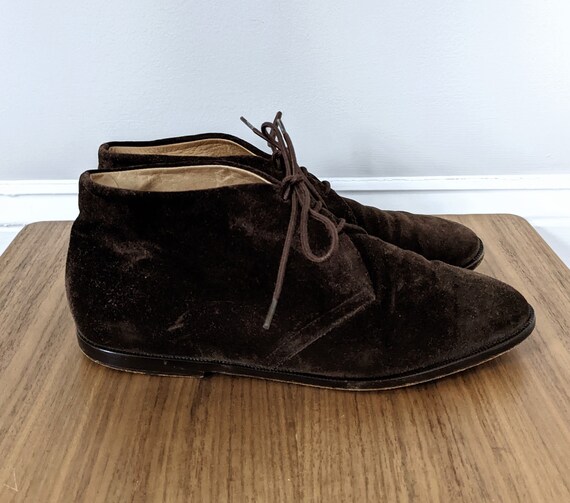 Joan & David Brown Suede Boots Size 8 // Made in … - image 3