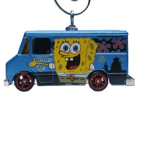 New SpongeBob Sponge Bob SquarePants Sponge Bob Van Custom Christmas Tree Ornament 1/64 Adorno with Hook