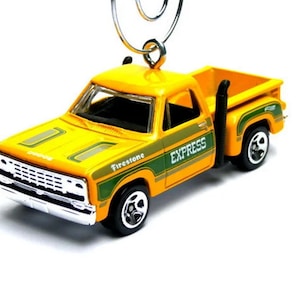 1978 78 Dodge Li&#39;l Red Express Pickup Truck Christmas Tree Ornament - Gift For - Ornament Hook Included