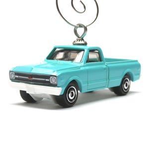 1968 68 Chevrolet Chevy C10 Pickup Truck Car Christmas Tree Ornament - Gift For - Ornament Hook Included
