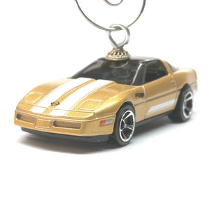 1984 84 Chevy Corvette Car Christmas Tree Ornament - Gift For - Ornament Hook Included
