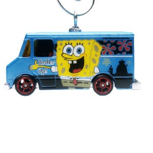 New SpongeBob Sponge Bob SquarePants Sponge Bob Van Custom Christmas Tree Ornament 1/64 Adorno with Hook