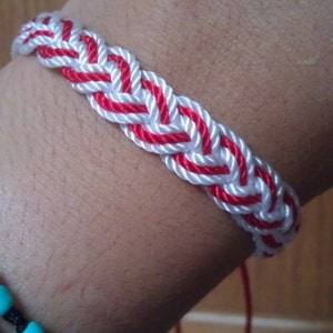 England Bracelet. England friendship bracelet. string bracelet