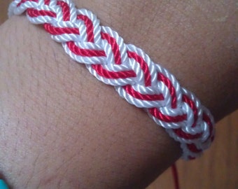 England Bracelet. England friendship bracelet. string bracelet