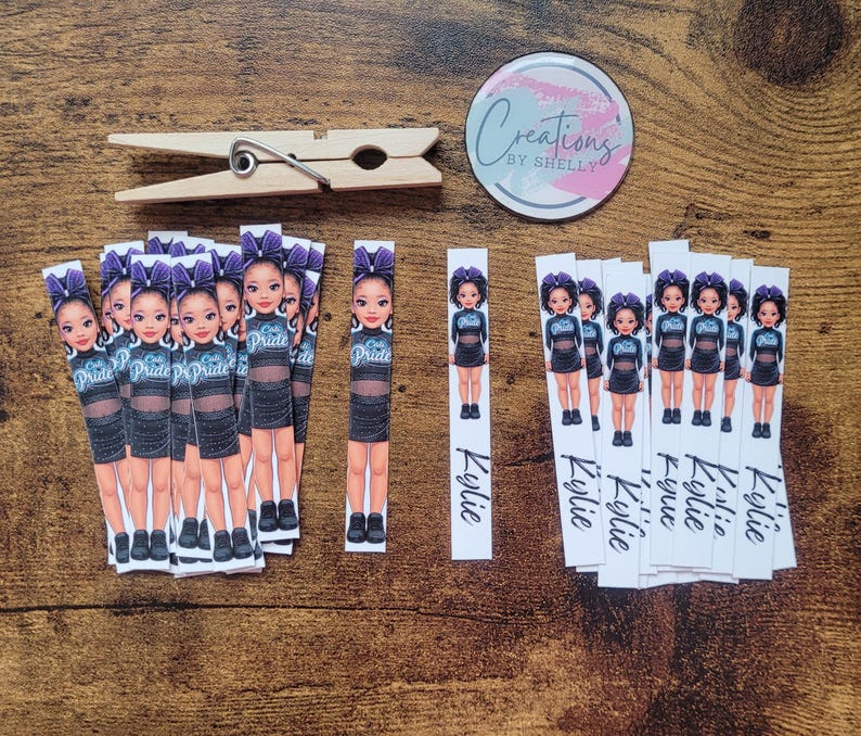 Cartoon Athlete Pin Sticker | Clipart | Personalized | Cheer Volleyball ...
