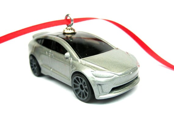 Tesla Model X Ev Electric Car Ornament Christmas Tree Ornaments Holiday Ornaments Thefrogprince65 Keychain