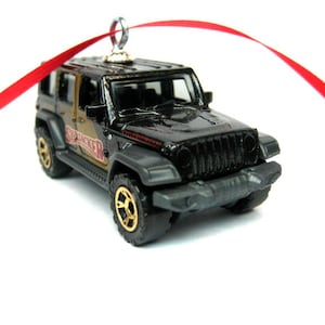 Jeep Wrangler / Rubicon Unlimited 4X4 Truck Car Christmas Tree Ornament Or Keychain You Choose Lanyard