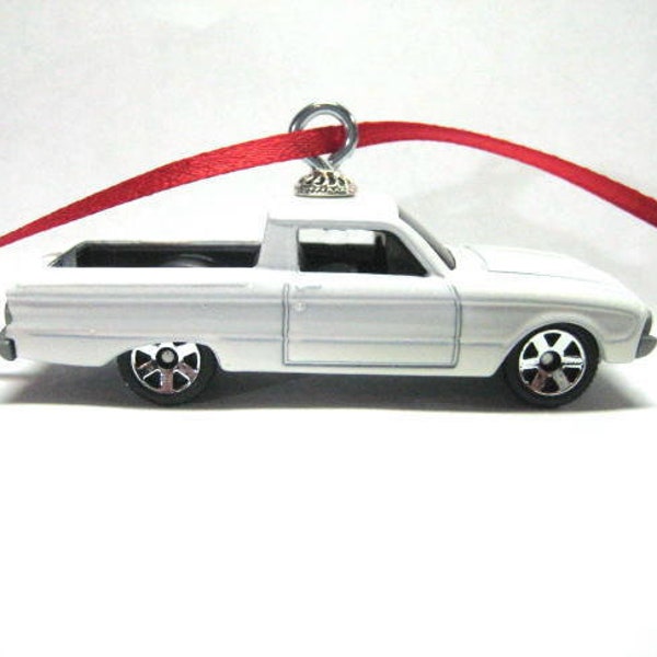 1961 1962 Ford Falcon Ranchero Pickup Car Matchbox Ornament Hot Wheels   Ornament