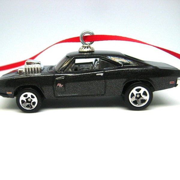 1970 Mopar Dodge Charger RT Fast And Furious Movie Muscle Car Hot Wheels Ornament